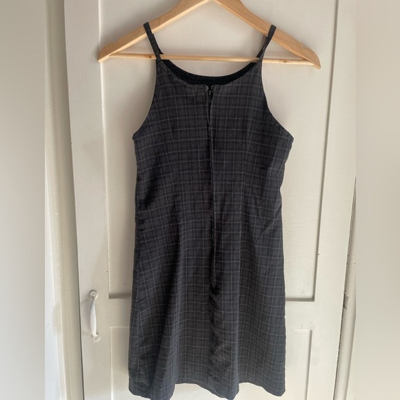 Vintage 90s Finally Plaid Mini tank dress Size XS/S - Picture 3 of 11